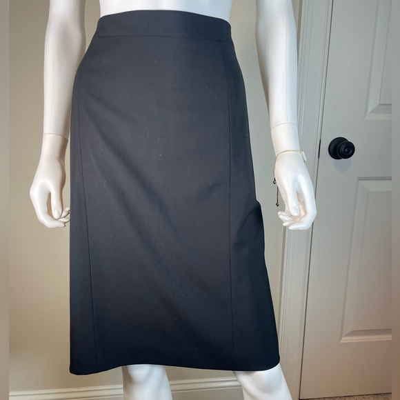 Lafayette 148 New York Midnight Pencil Skirt - Picture 4 of 13